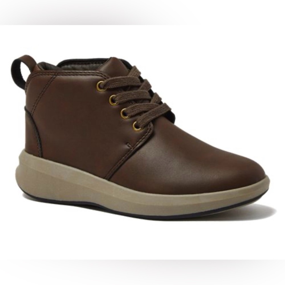 Lands’ End - Kids Comfort Chukka Boots - Brown Medium 3Y NWT